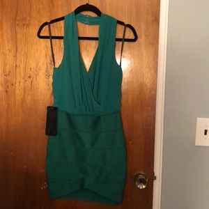 Emerald Never worn Bebe dress